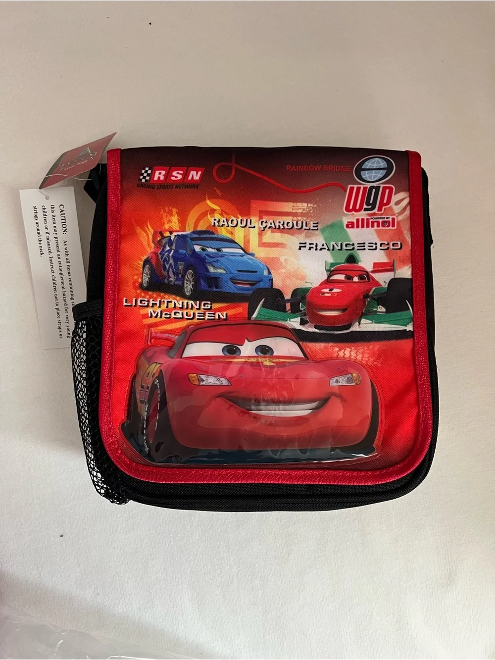 Vintage Disney Lightning McQueen Lunch Bag